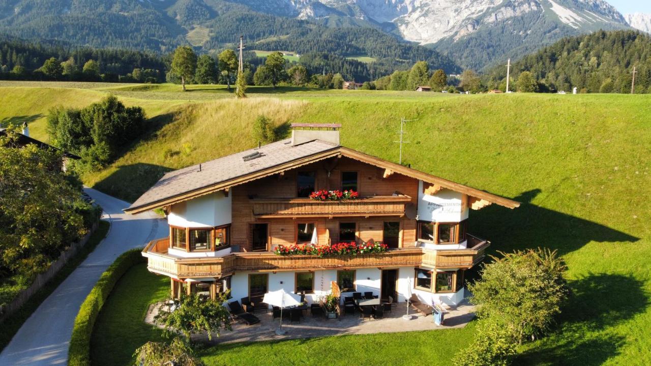 Appartementhaus Zum Schneider Scheffau am Wilden Kaiser Ngoại thất bức ảnh
